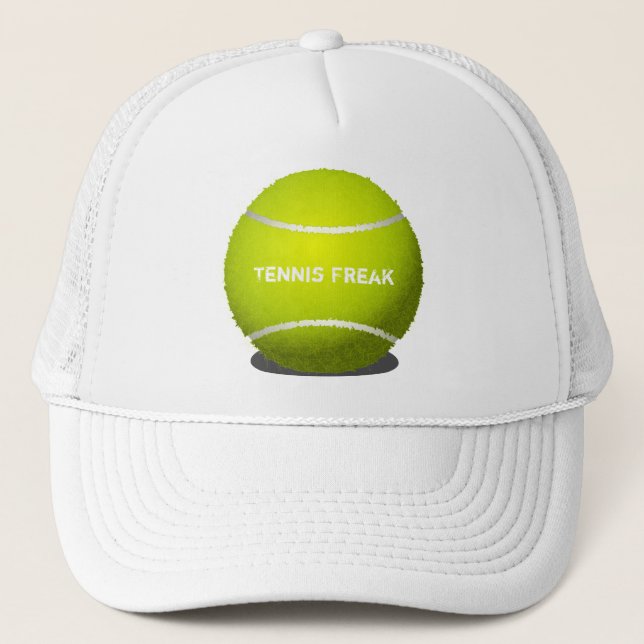Tennis Custom Ball Hat Truckerkappe (Vorderseite)