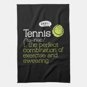 Tennis Definition Geschirrtuch