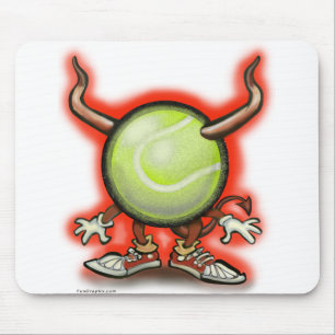 Tennis Demon Mousepad
