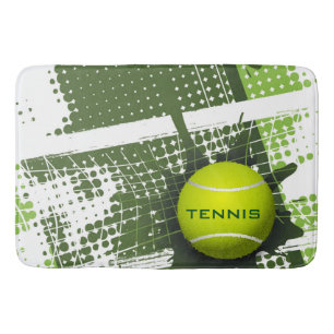 Tennis Design Bath Mat Badematte