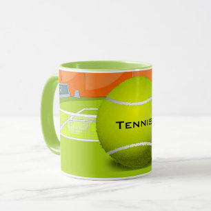 Tennis Design Coffee Tasse