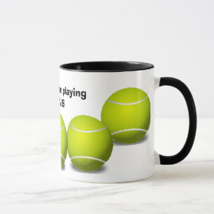 Tennis Design Coffee Tasse