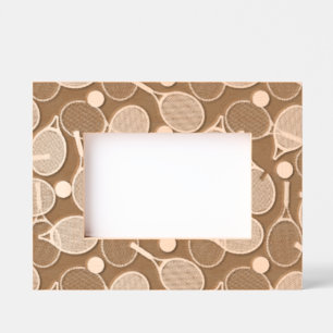 Tennis Design Geätzte Rahmen