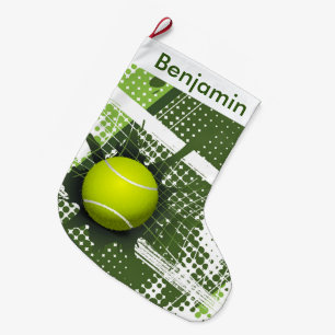Tennis Design Grosser Weihnachtsmann-Strumpf Großer Weihnachtsstrumpf