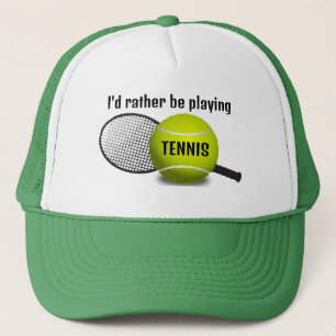 Tennis Design Hat Truckerkappe