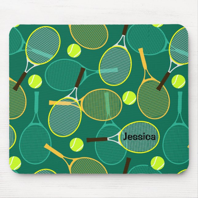Tennis Design Mousepad (Vorne)