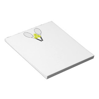 Tennis Design Notizblock