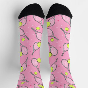 Tennis-Design Socken