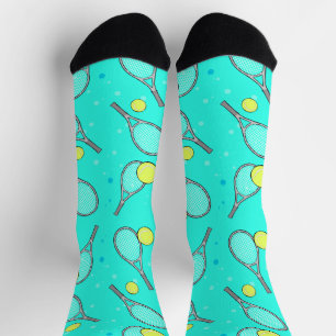 Tennis Design Socken