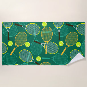 Tennis Design Strandtuch