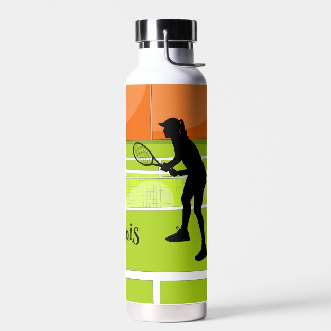 Tennis-Design Thor Kupfer Vakuum isoliert Trinkflasche (Links)