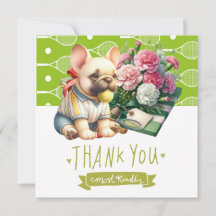 Tennis Dog mit Ball und Gegenwart