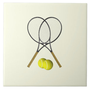 Tennis Doubles Cream Fliese