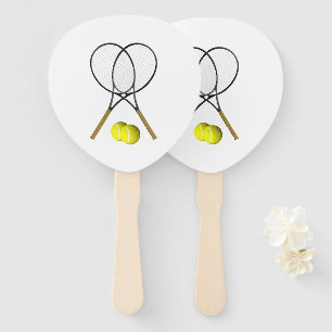 Tennis Doubles  Fächer