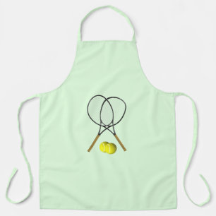 Tennis Doubles Green Schürze