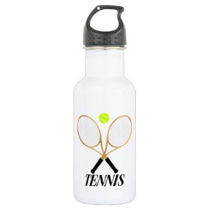 Tennis Edelstahlflasche