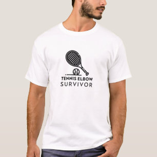 Tennis Elbow Survivor Funny T-Shirt