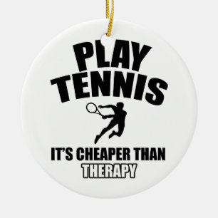 Tennis   entwurf keramik ornament