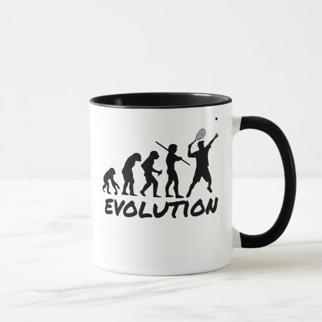 Tennis-Evolution Tasse (Rechts)