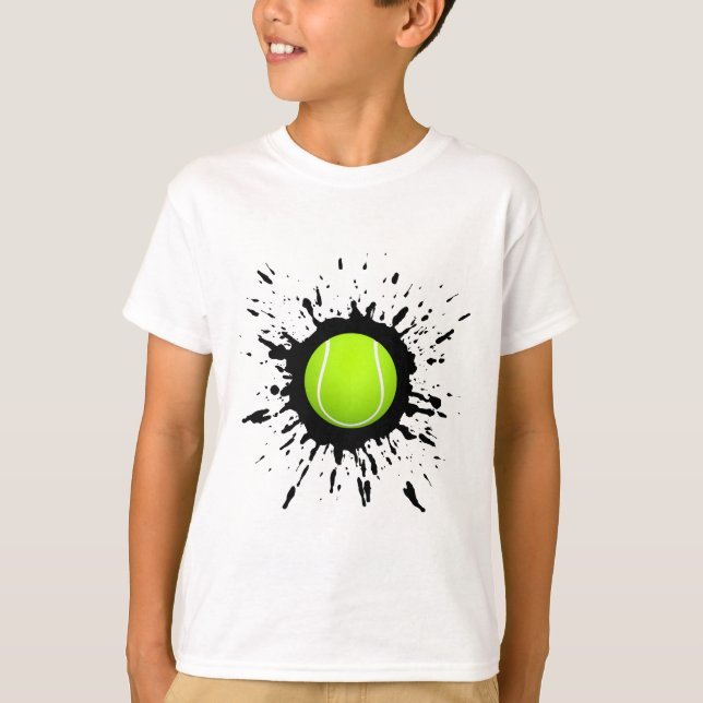 Tennis-Explosion T-Shirt (Vorderseite)
