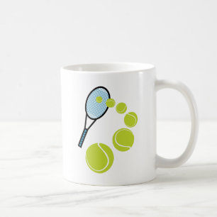 Tennis FAN-SCHEIBE-AUFSCHLAG Tasse