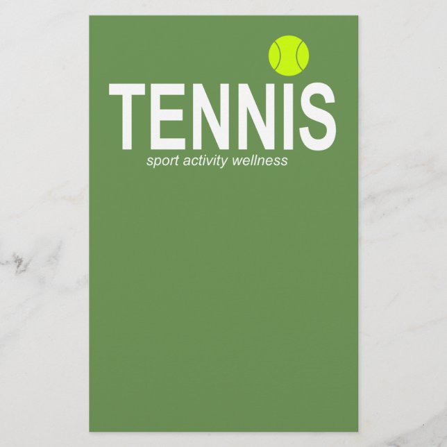 Tennis Flyer (Vorne)
