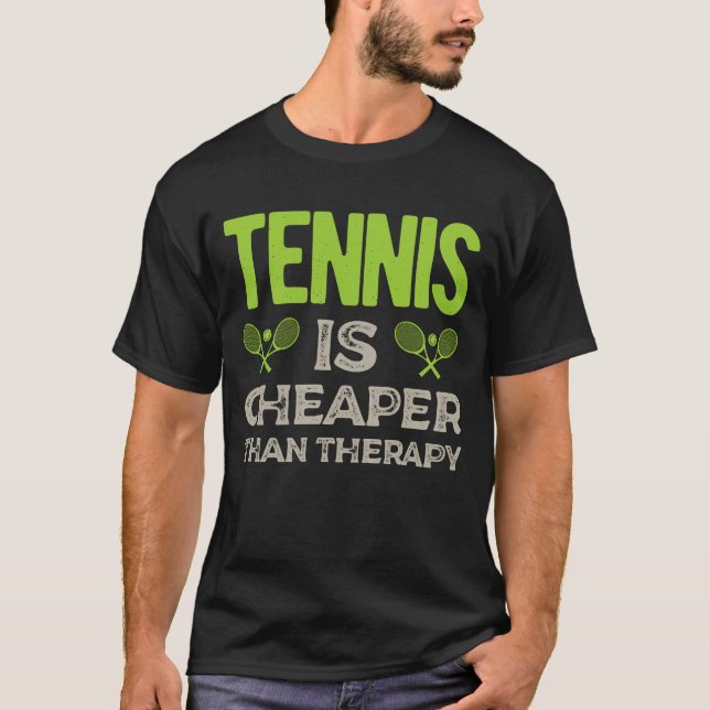 Tennis Funny T-Shirt (Vorderseite)