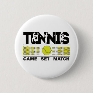 Tennis Game Set Match Button