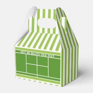 Tennis Gefallen Box Geschenkschachtel