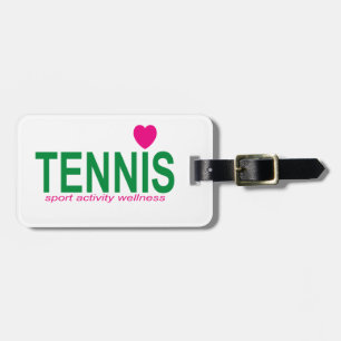 Tennis Gepäckanhänger