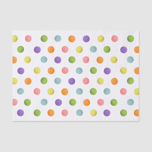 Tennis-Geschenk Seidenpapier (Vorderseite)