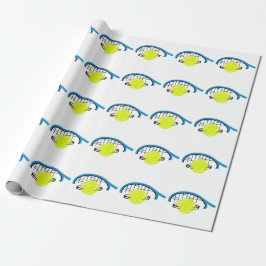 Tennis Geschenkpapier