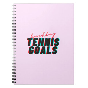 Tennis Goals Journal Notizblock