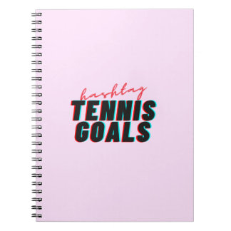 Tennis Goals Journal Notizblock