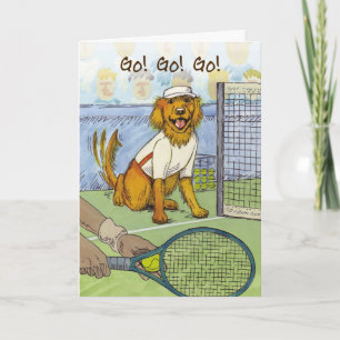 Tennis Golden Retriever - New Job Karte