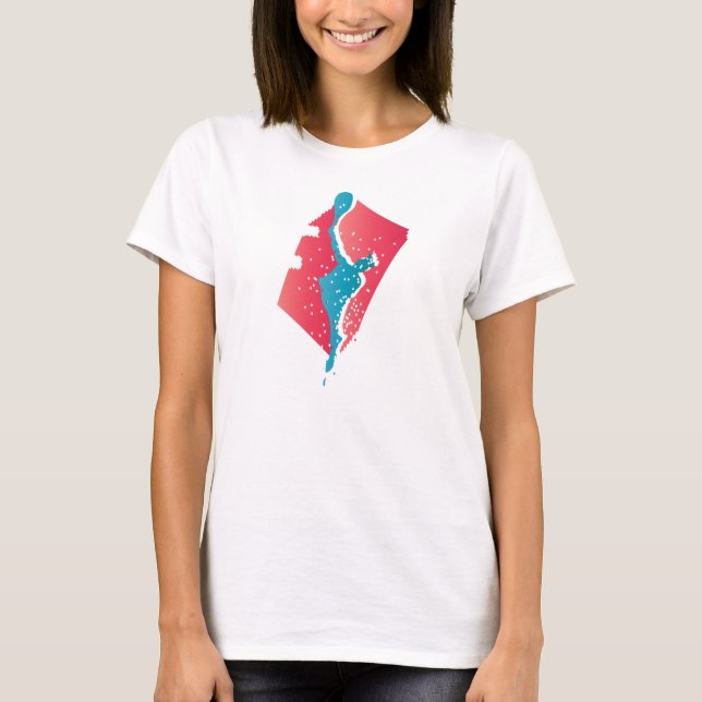 Tennis-Göttin T-Shirt (Vorderseite)