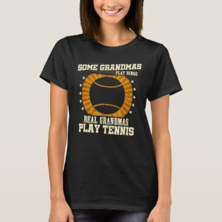 Tennis Grandma Wine tasting in der Fattoria Moncuc T-Shirt