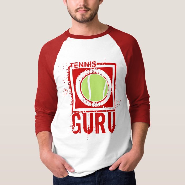 Tennis Guru T - Shirt (Vorderseite)