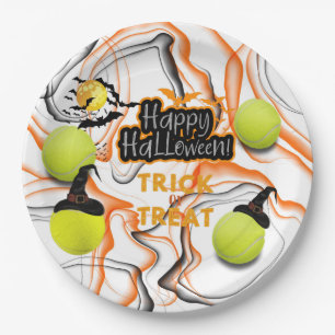 Tennis-Halloween-Party Pappteller