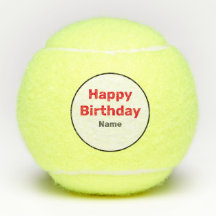 Tennis Happy Birthday