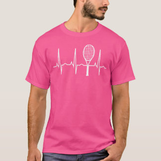 Tennis Heartbeat Shirt Bestes Tennis-T-Shirt