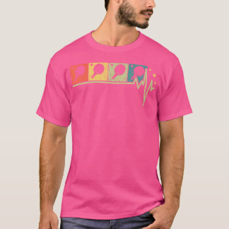 Tennis Herzschlag Tennis T-Shirt