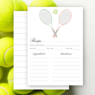 Tennis Hochzeitsbrautparty