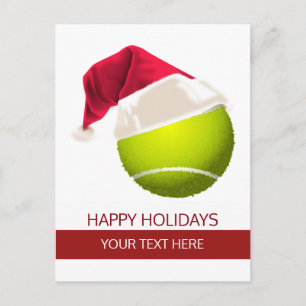 Tennis Holiday Grußkarten Postkarten