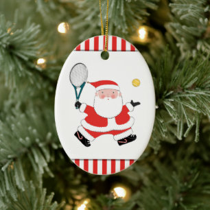 Tennis Holiday Keramik Keramik Ornament