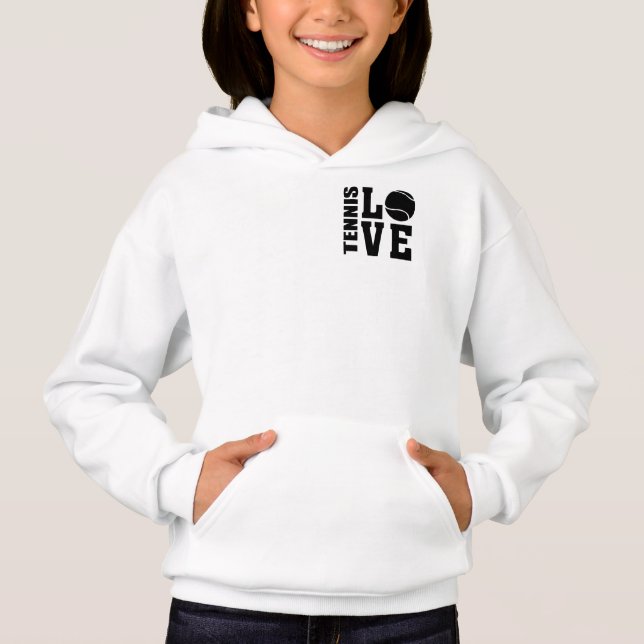 Tennis Hoodie (Vorderseite)