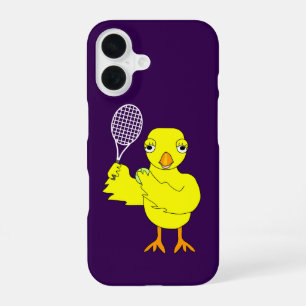 Tennis Huhn iPhone 16 Hülle