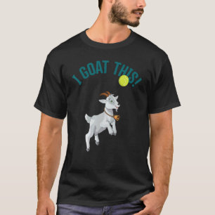 Tennis Ich Ziege Dieser Ball Ziege & Tennisspiel T-Shirt