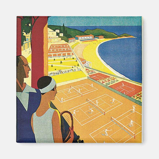 Tennis in Monte Carlo Magnet (Vorne)