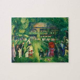 Tennis in Newport von George Bellows Puzzle